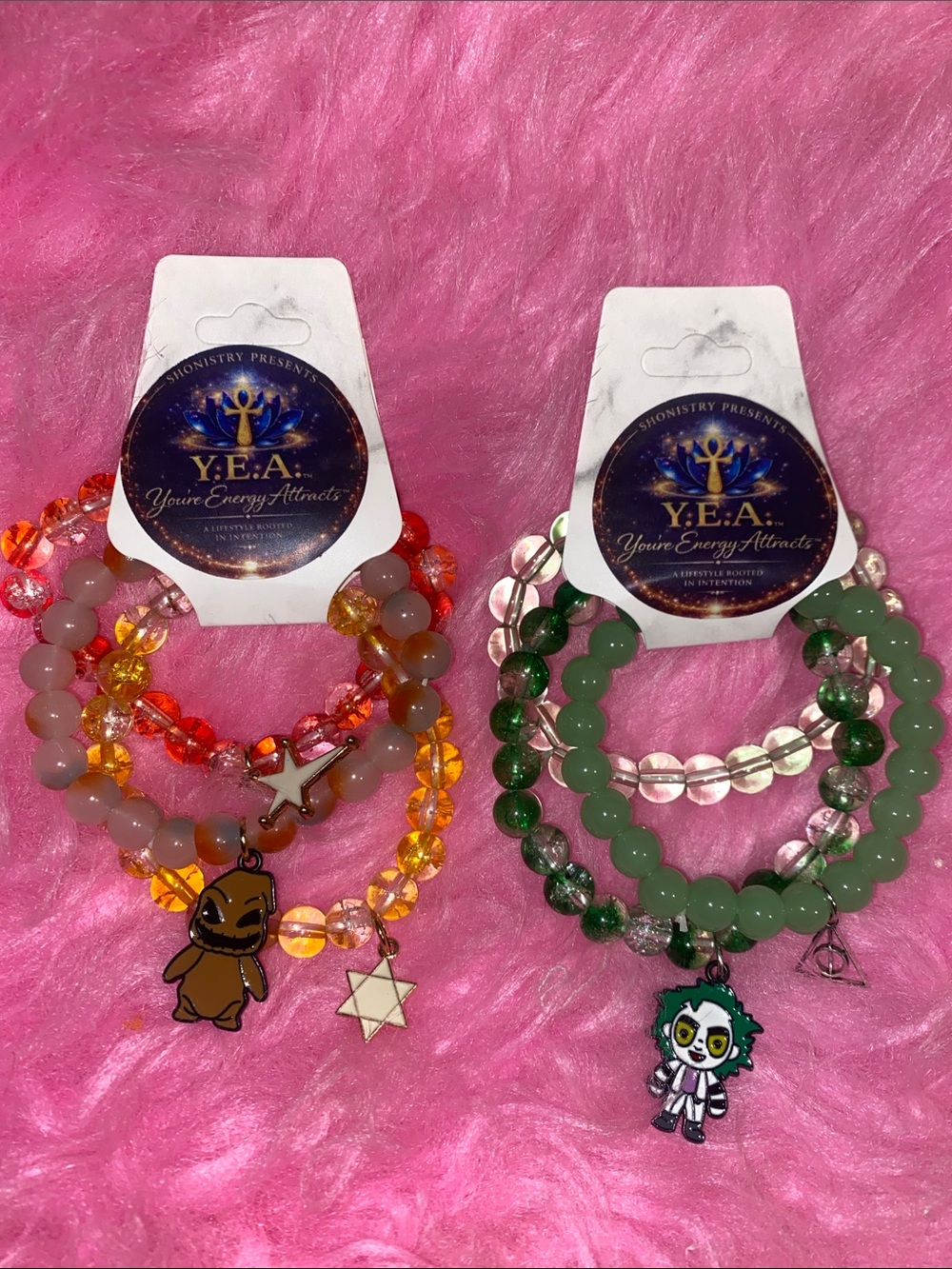 🖤✨ Y.E.A. Pop Culture Bracelet Collection ✨🖤  2 SETS 6 BRACELETS